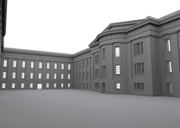 National Portrait Gallery Solid 3D Model