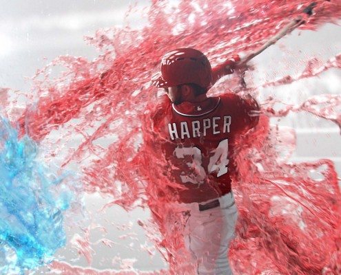 3D body scanning Gatorade Fierce Bryce Harper