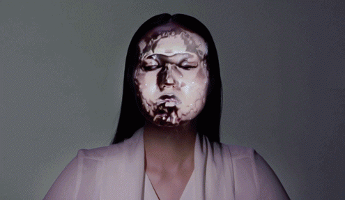 face 3d projection mapping