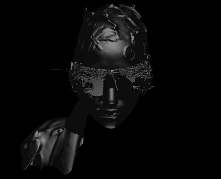 3D head and body scanning Brooke Candy 3D Scan