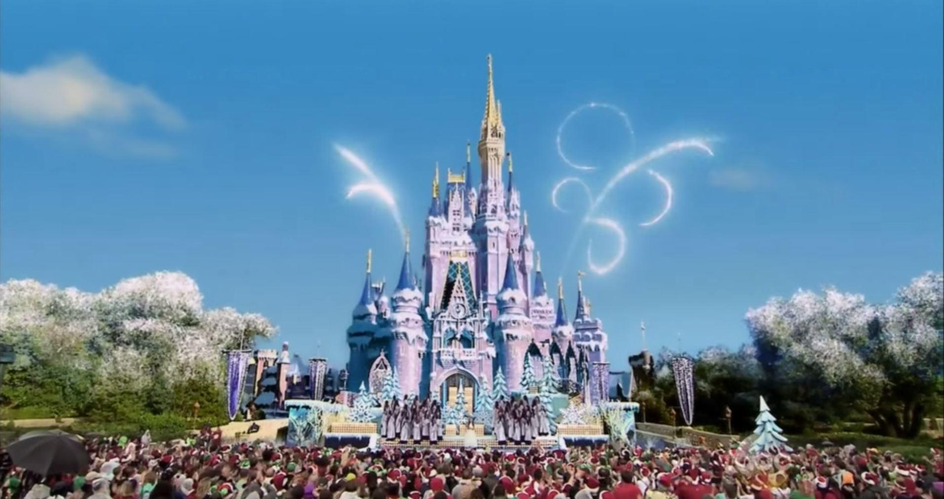 3D modeling Disney 'Frozen' Christmas Day Special Castle VFX 2