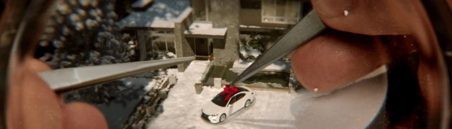 Lexus December to Remember Snow Globe