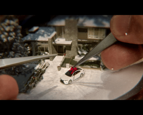 Lexus December to Remember Snow Globe