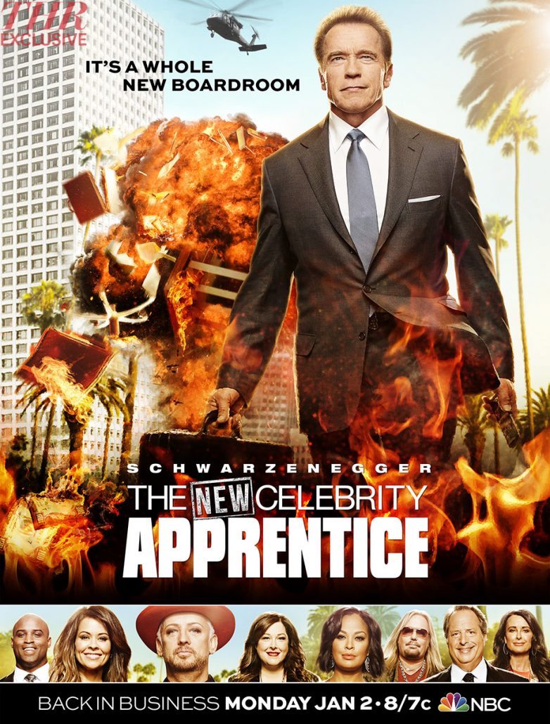 NBC Celebrity Apprentice Arnold Schwarzenegger “Build A Boss” SCANable
